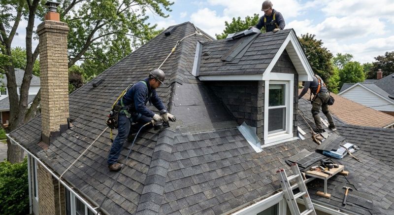 A Frame Roof Repair in Greeley, CO