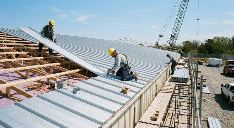 Aluminum Roof Installation in Berthoud, CO