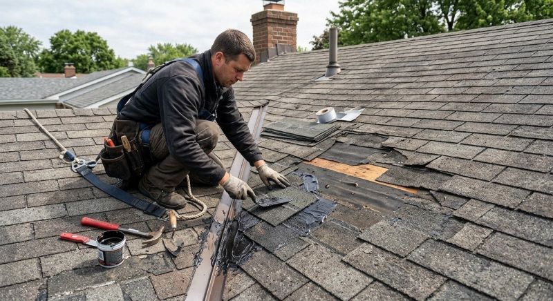 Asphalt Roof Leak Repair in Evans, CO