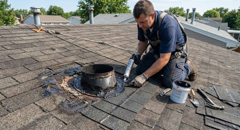 Asphalt Roof Leak Repair in Johnstown, CO