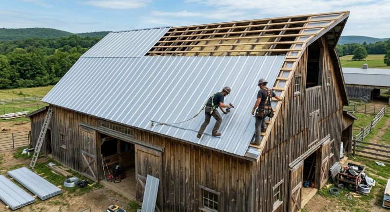 Barn Roof Installation in Greeley, CO
