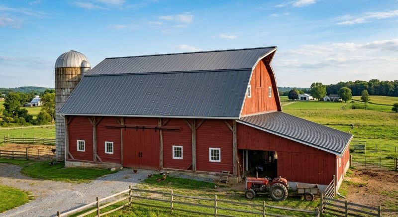 Barn Roof Replacement in Windsor, CO