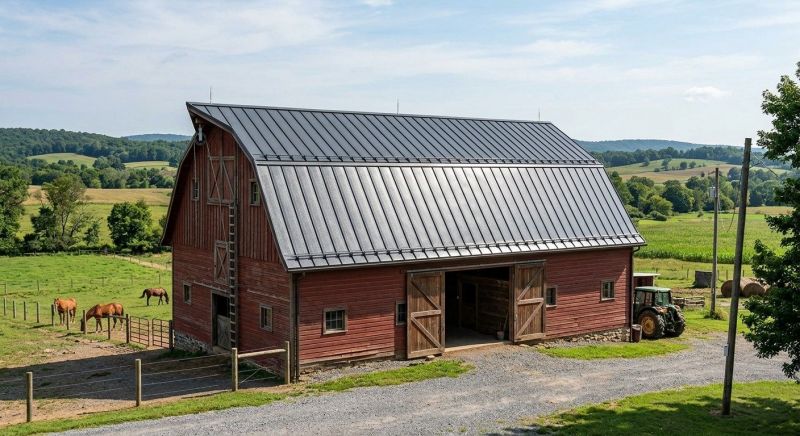 Barn Roof Replacement in Windsor, CO