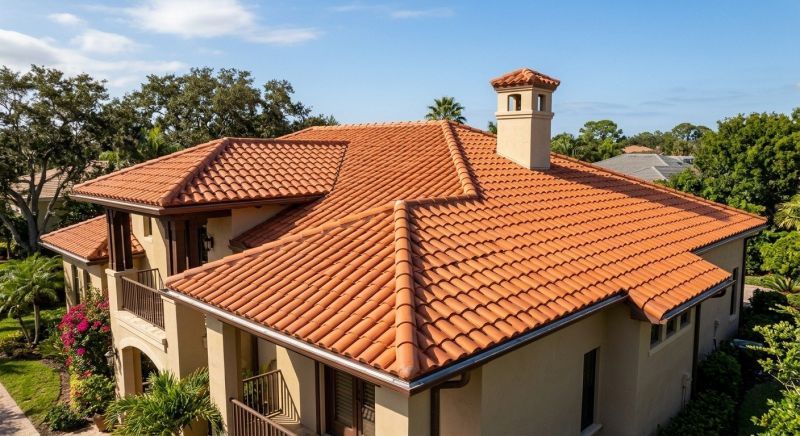 Barrel Tile Roof Installation in Greeley, CO