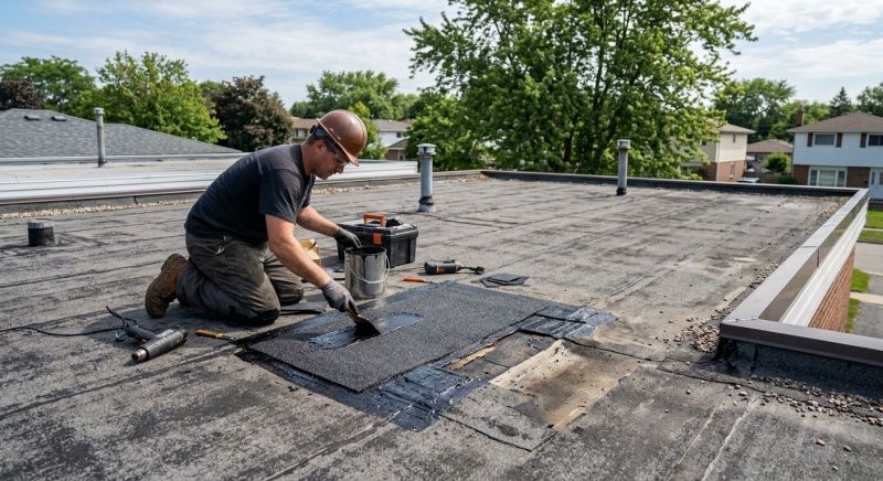 Bitumen Roof Repair in Greeley, CO