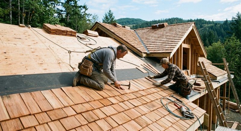 Cedar Roof Installation in Fort Lupton, CO