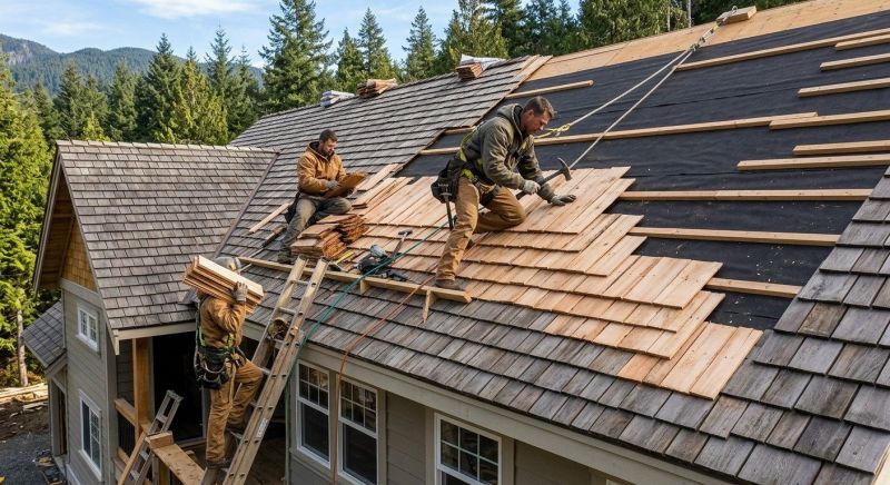 Cedar Roof Installation in Johnstown, CO