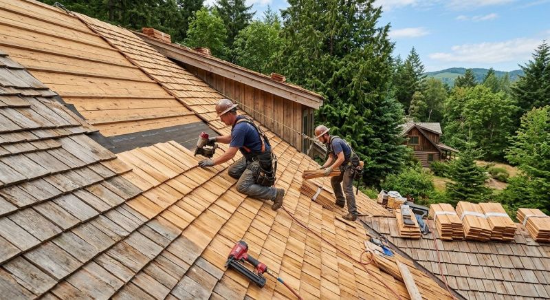 Cedar Roof Installation in Greeley, CO