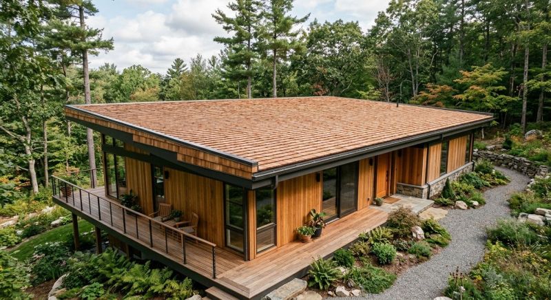 Cedar Shake Roof Construction in Windsor, CO