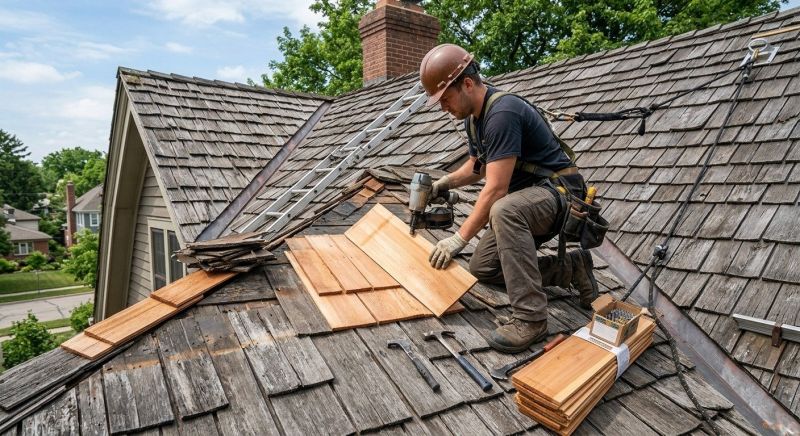 Cedar Shingles Repair in Nunn, CO