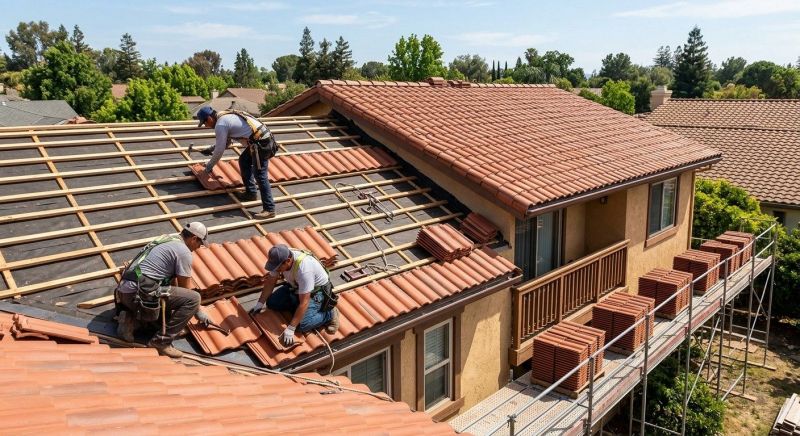 Clay Roof Installation in Nunn, CO