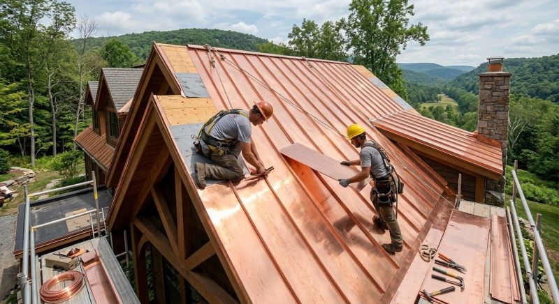 Copper Roof Installation in Greeley, CO