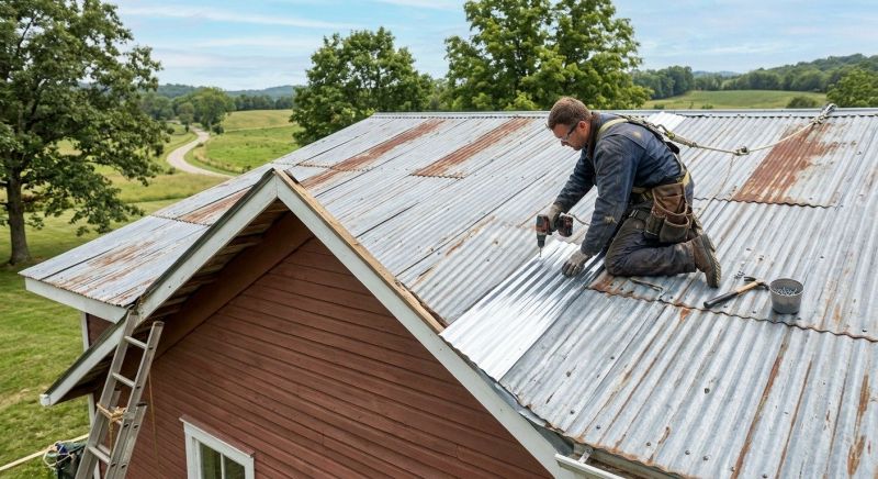 Copper Roof Repair in Greeley, CO