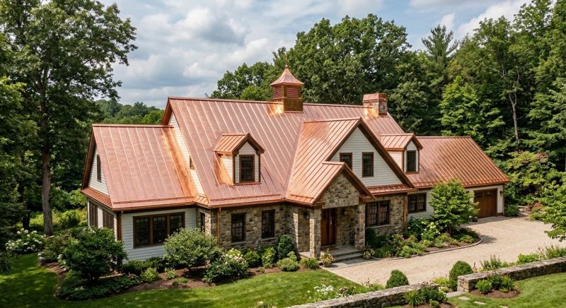 Copper Roof Replacement in Greeley, CO