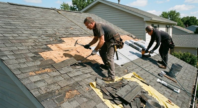 Damaged Roof Repair in Firestone, CO