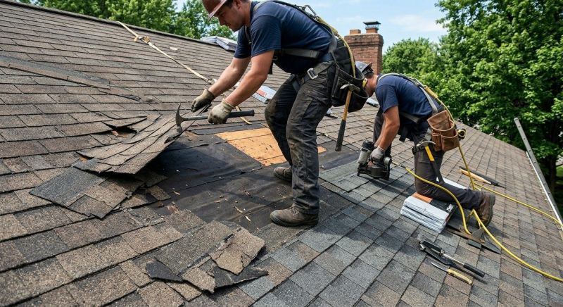 Damaged Roof Repair in Firestone, CO