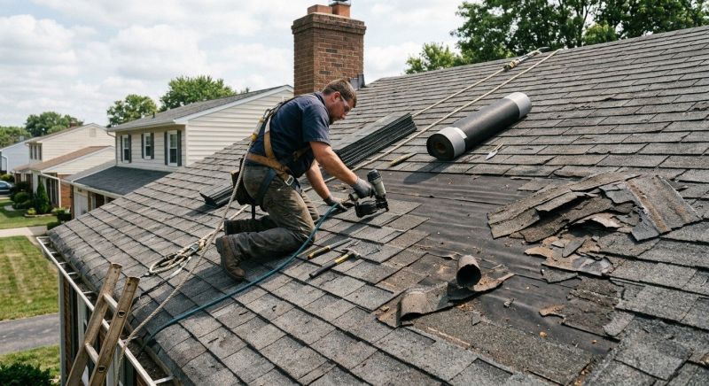 Damaged Roof Repair in Larimer County, CO