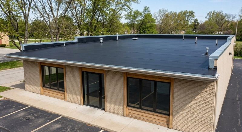 Flat Roof Installation in Evans, CO