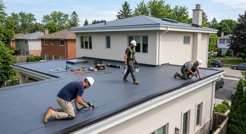 Flat Roof Installation in Fort Lupton, CO