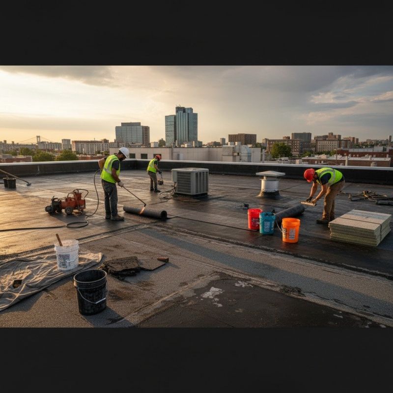 Flat Roof Repair in Berthoud, CO