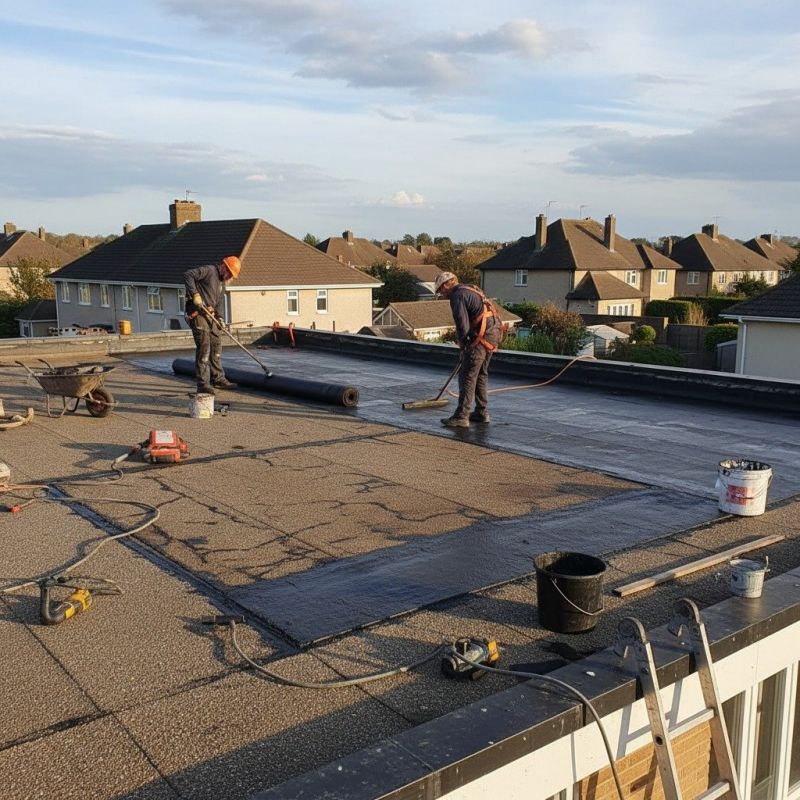 Flat Roof Repair in Nunn, CO