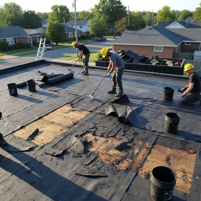 Flat Roof Repair in Nunn, CO