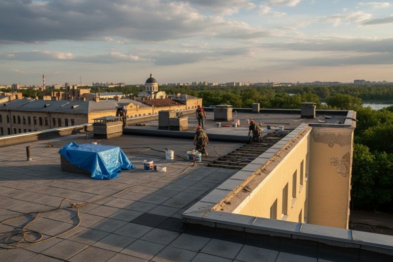 Flat Roof Replacement in Johnstown, CO