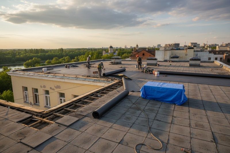 Flat Roof Replacement in Greeley, CO