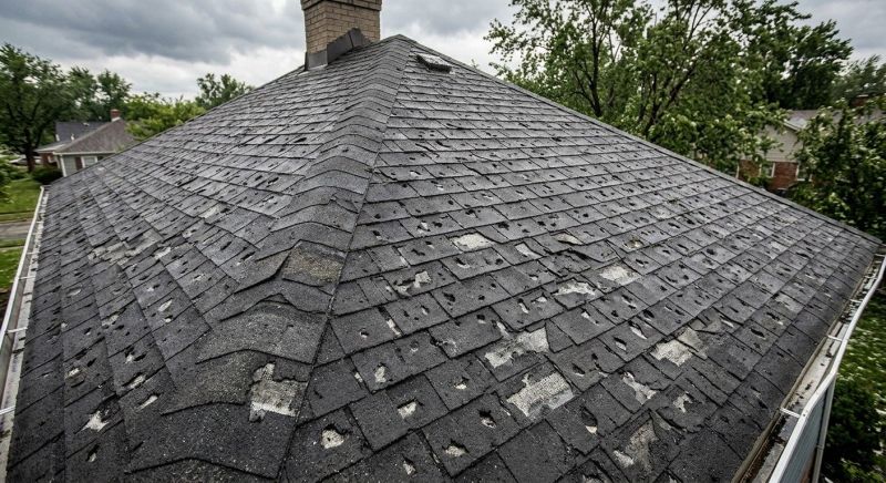 Hail Damage Roof Repair in Evans, CO