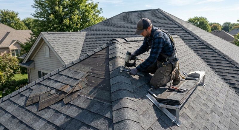 Hip Roof Shingle Replacement in Greeley, CO