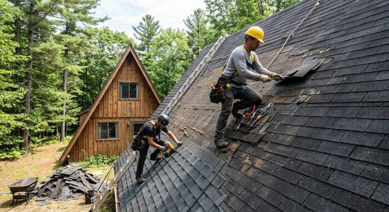 Hip Roof Shingle Replacement in Greeley, CO