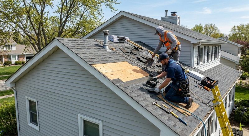 House Roof Repair in Windsor, CO