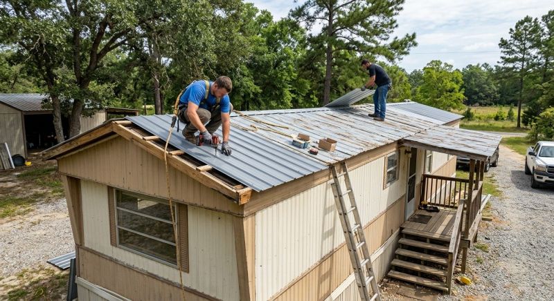 Metal Patio Roof Repair in Greeley, CO