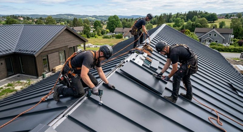 Metal Roof Installation in Evans, CO