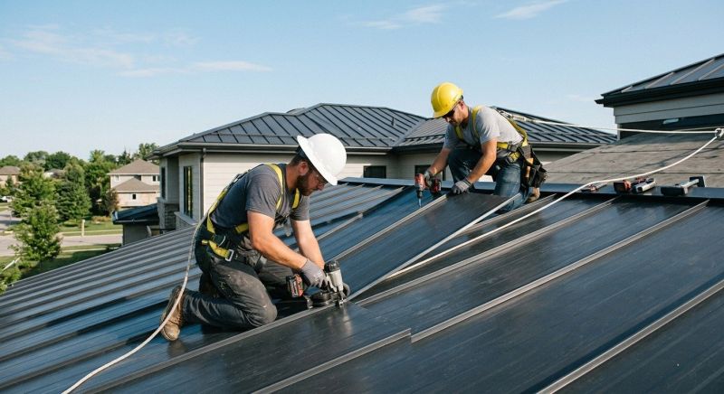 Metal Roof Installation in Larimer County, CO