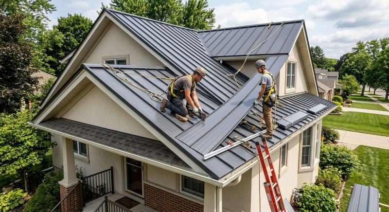 Metal Roof Installation in Larimer County, CO