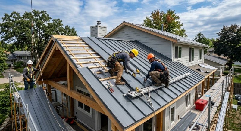Metal Roof Installation in Windsor, CO