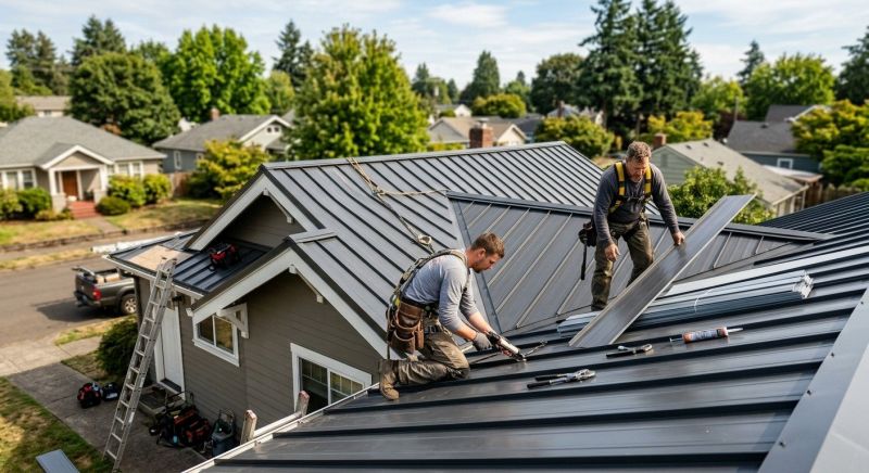 Metal Roof Repair in Larimer County, CO