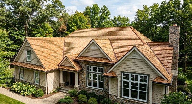 Natural Wood Roof Installation in Greeley, CO