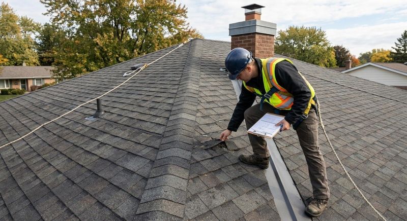 Roof Damage Inspection in Greeley, CO