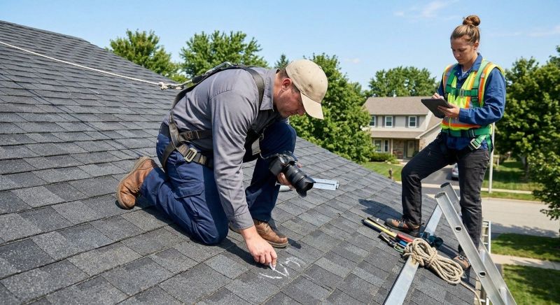 Roof Damage Inspection in Timnath, CO