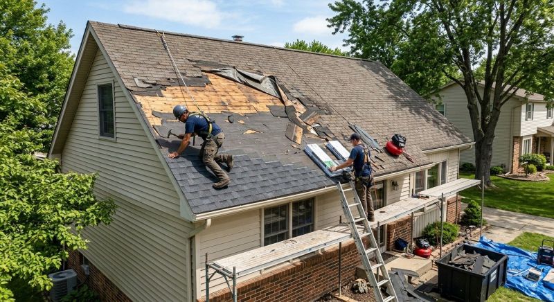 Roof Damage Repair in Johnstown, CO