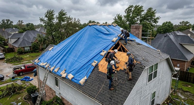 Roof Damage Restoration in Loveland, CO