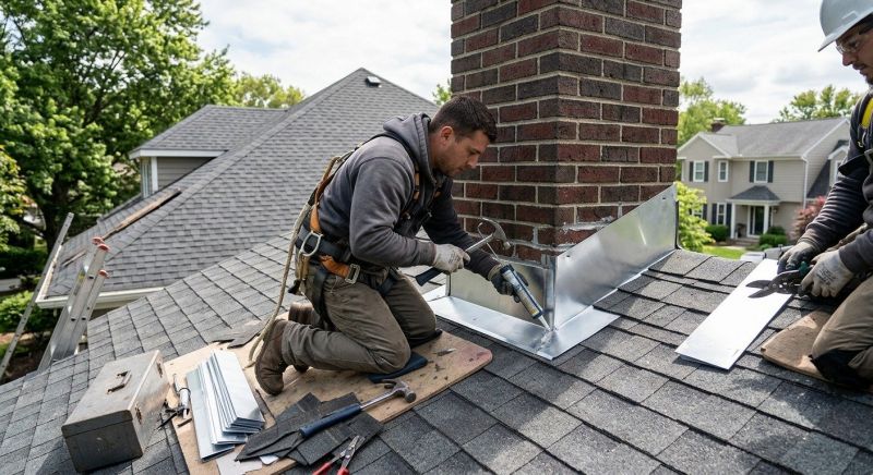 Roof Flashing Installation in Fort Lupton, CO