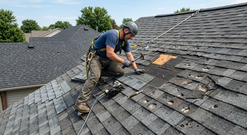 Roof Hail Damage Repair in Greeley, CO