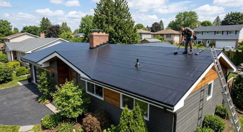 Rubber Roof Installation in Greeley, CO
