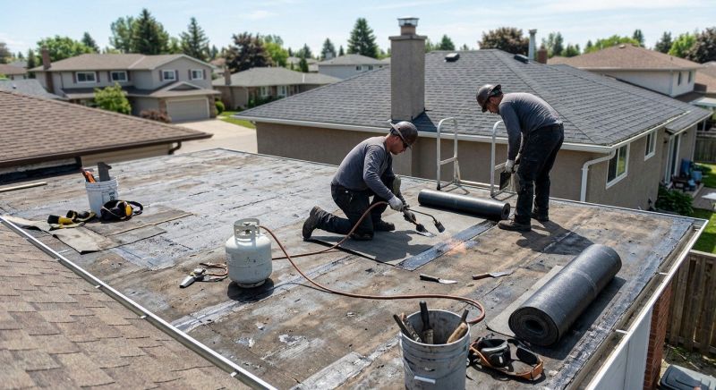 Rubber Roof Repair in Fort Collins, CO
