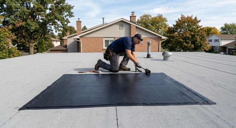 Rubber Roof Repair in Timnath, CO