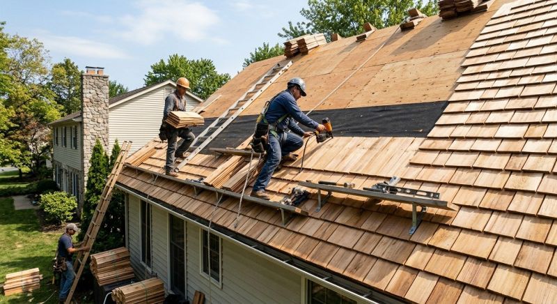 Shake Roof Replacement in Berthoud, CO