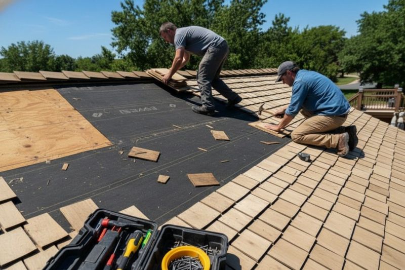 Shake Shingle Repair in Larimer County, CO